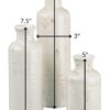Sullivans White Ceramic Vase Set