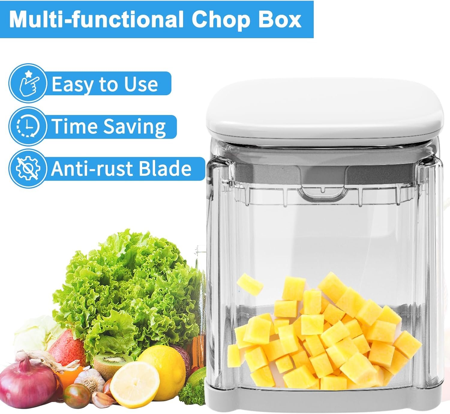 French Cutter 4-in-1 Dicer Chop Box