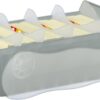 Croco Index Card Box A7 Translucent-Grey