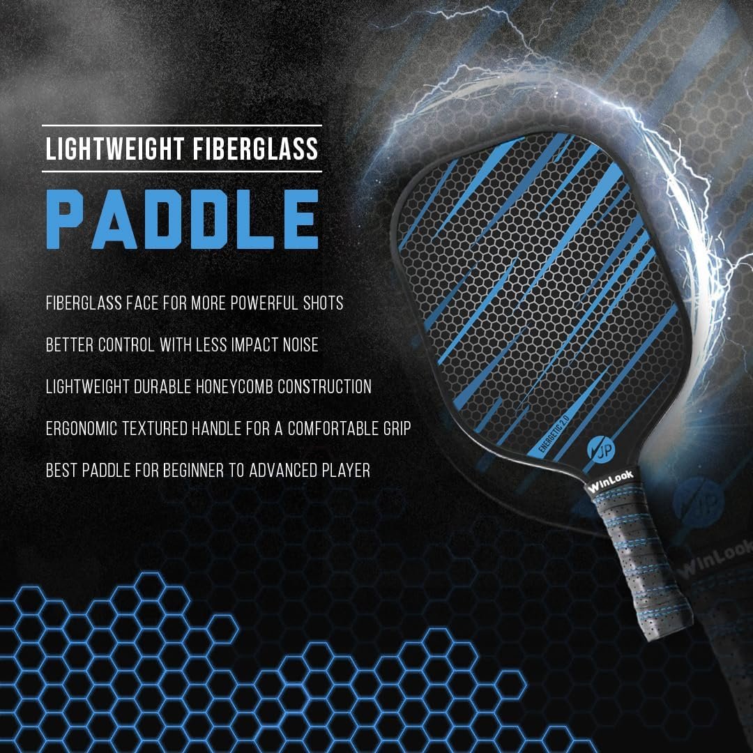 JP WinLook Premium Pickleball Paddles Set