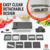 Mueller Vegetable Chopper 9 Blade