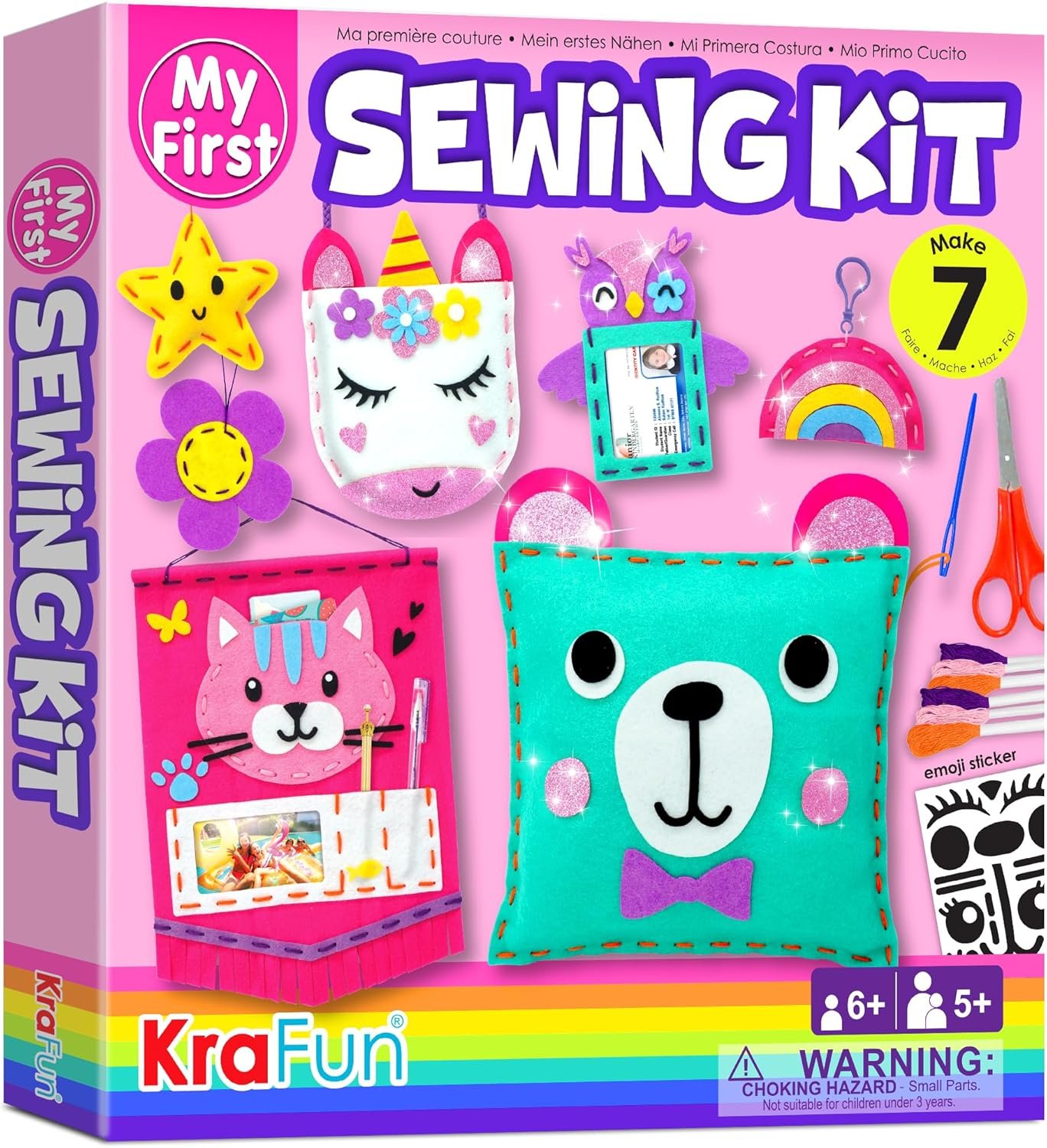 KRAFUN My First Sewing Kit