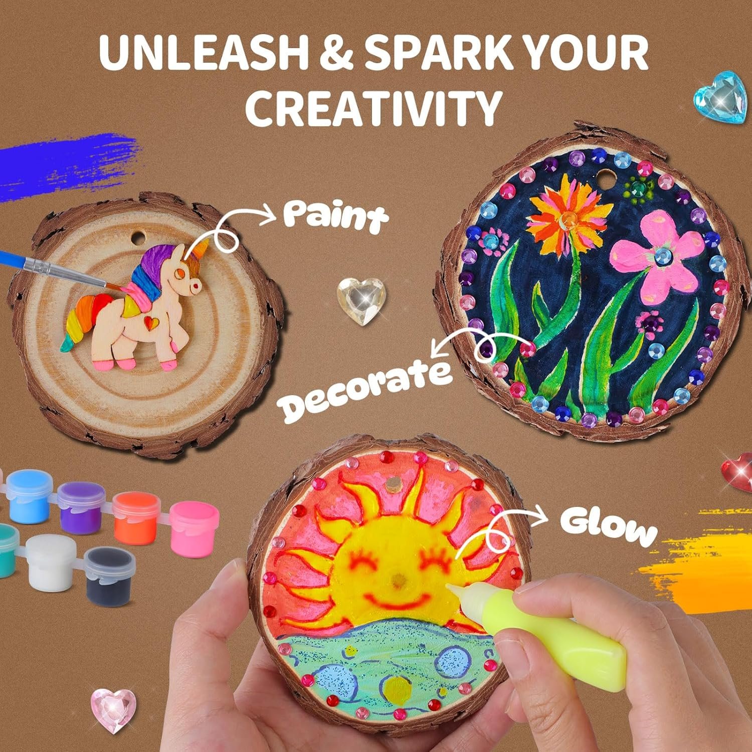 EPUMP Wooden Painting Crafts
