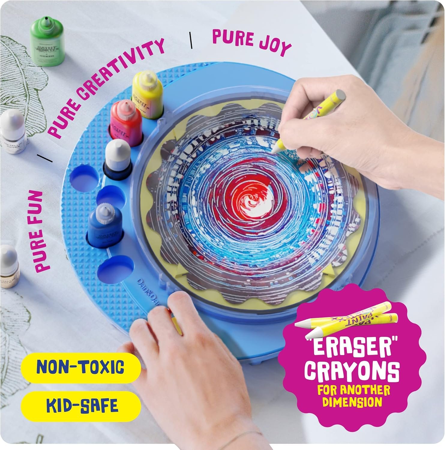 Paint Spin Art Machine Kit