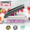 Mueller Vegetable Chopper 9 Blade