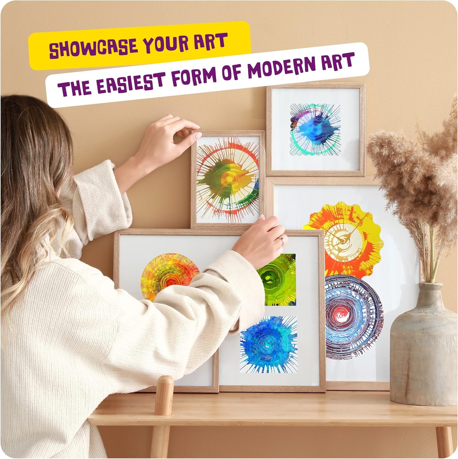 Paint Spin Art Machine Kit